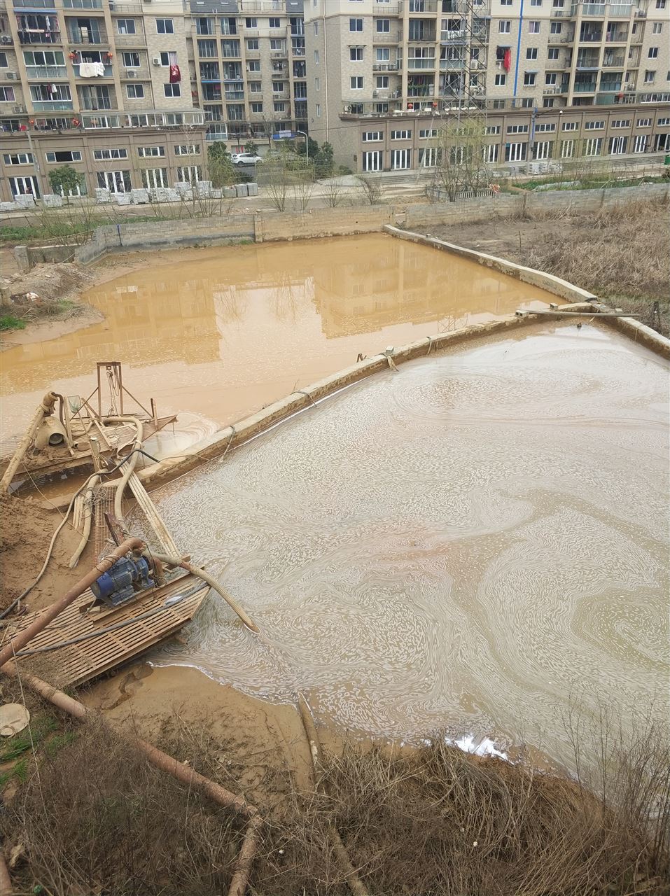 曹县沉淀池淤泥清理-厂区废水池淤泥清淤